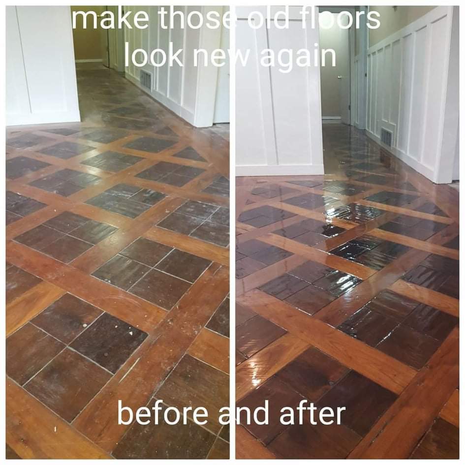 Refinished Wood Floor
